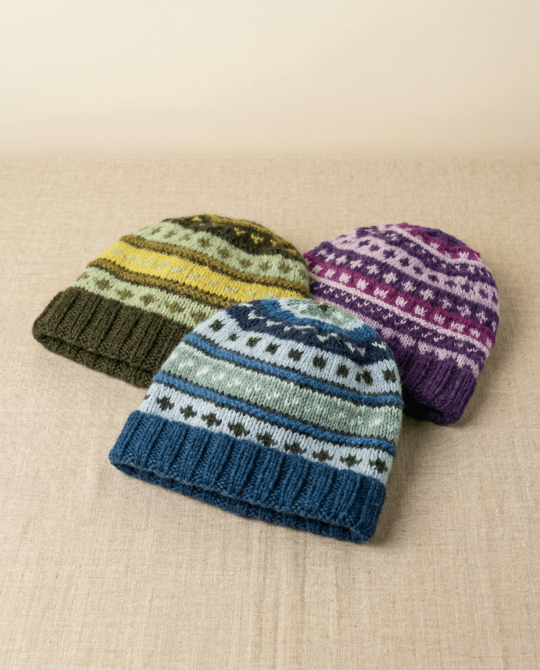 Handknit Caps